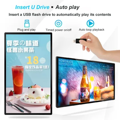 Wholesale Android Wall-Mounted Display 43-49 Inch for Internet Advertising