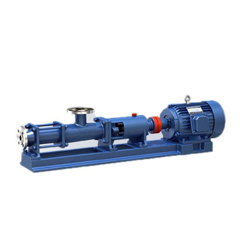 Stainless steel single screw pump