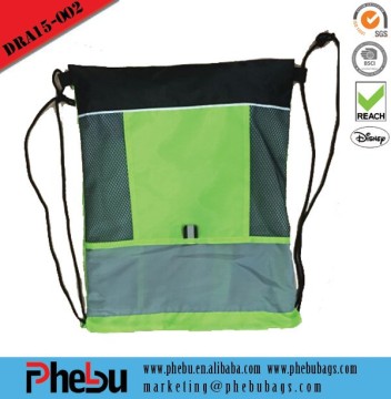 Sports drawstring shoe gym bags(DRA15-002)