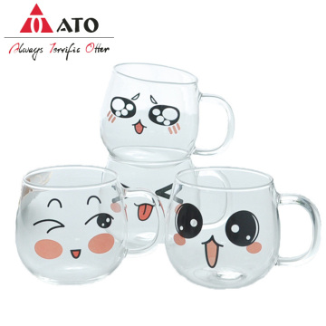 200 ml Bouteille en verre d&#39;eau de yogourt kawaii tasse de lait