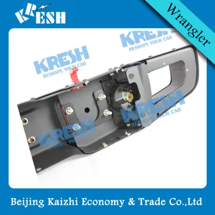 Kresh Jeep wrangler bumper rear bumper for Jeep wrangler JK 07-15