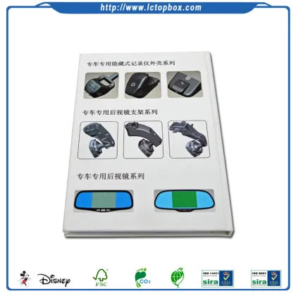 Simple Cardboard Hard Shell Office Notebook