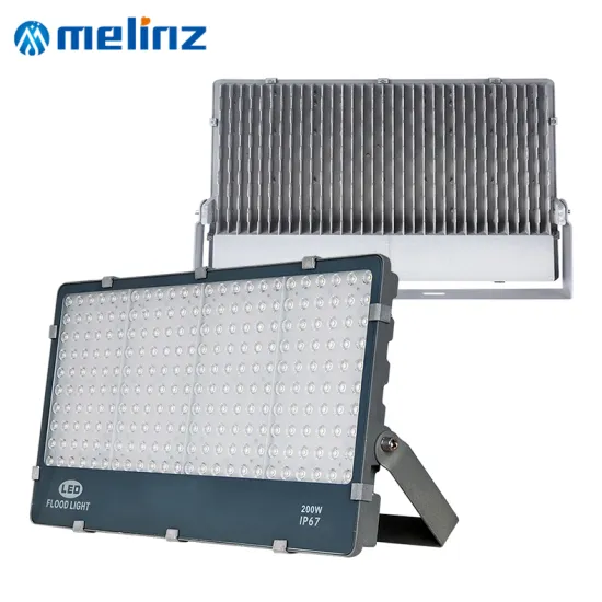 MELINZ High-Power IP67 Exterior LED Flood Lighting with Long Working Time