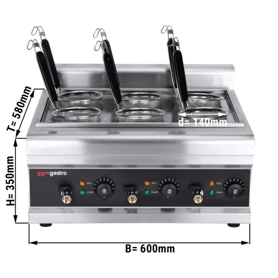 Commercial Table Top 4 Holes Quick Electric Noodle Cooking Machine Pasta Cooker