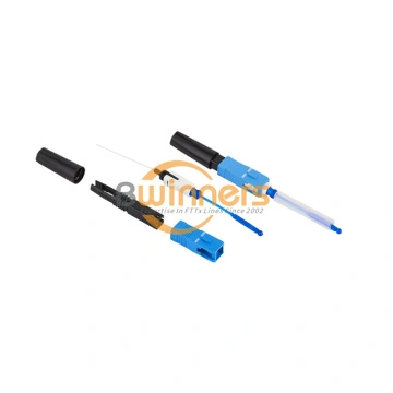 Fiber Optic Fusion Splice-on Fast Connector (SOC) Drop Cable