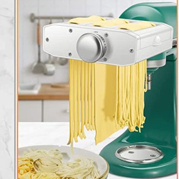 AMZCHEF 3-in-1 Stand Up Mixer with Pasta Maker Attachments