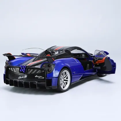 1:18 Pagani Huaya Alloy Diecast Car Model with Sound and Light Features