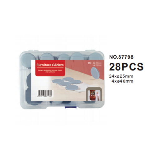 28pcs TPFE Sliders set