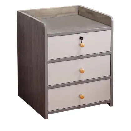 Discounted Mahogany Nightstand with Drawer Storage - Contemporary Bedroom Furniture
