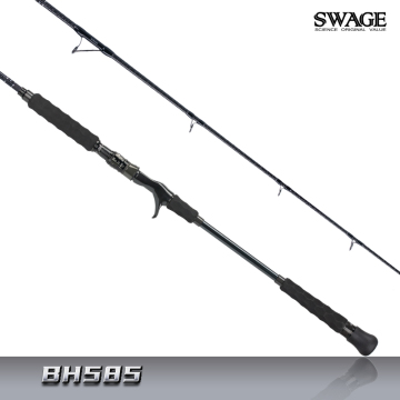SWAGE JIGGING RODS for Saltwater Fishing - Baitcast Rods BH 585