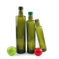 زجاجات زجاجية خضراء مستديرة 250 مل لزيت الزيتون