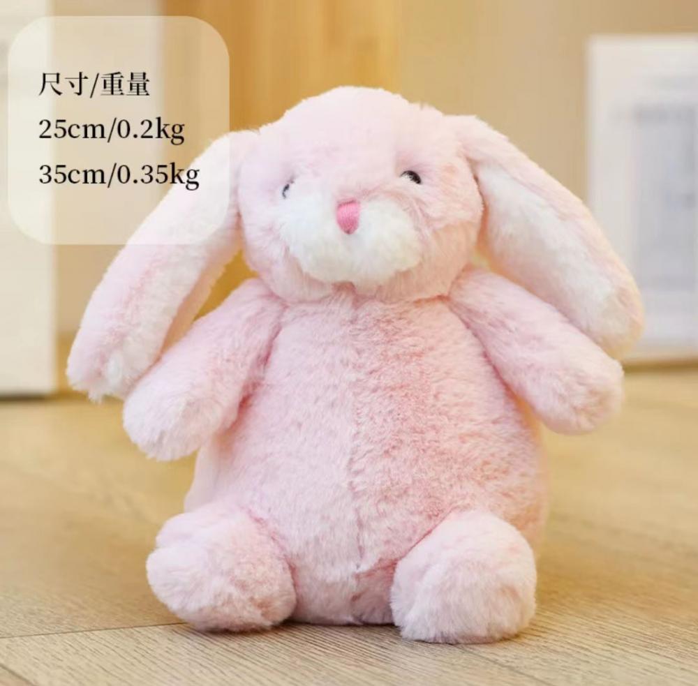 Pink bunny stuffed animal