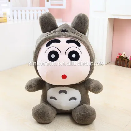 new style big size cartoon style 35 45 55 85 cm brown crayon shin-chan plush doll toy