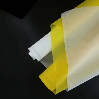 100% Polyester Yellow Screen Mesh 180Mesh 48UM Made in Anhui