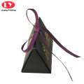 Caixa de presente de embalagem de batom de marca privada em forma de triângulo