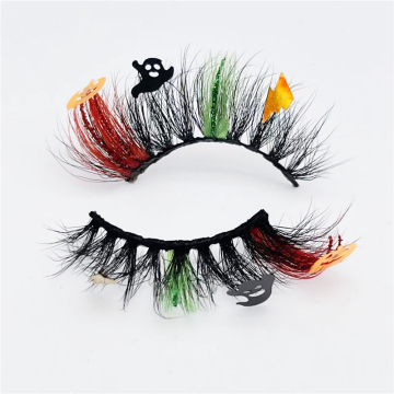 colorful costume false eyelashes 3d halloween fake eyelashes