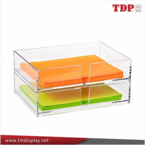customized acrylic file tray for office