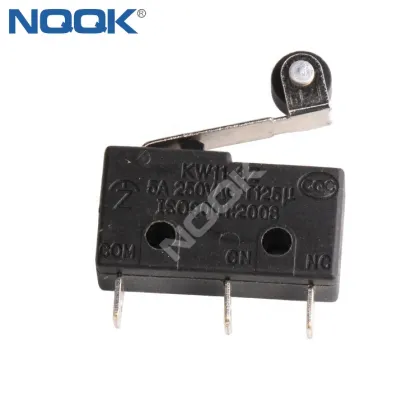 KW11-3Z 5A 250VAC Straight Handle Tripod Contact Button Travel Switch Limit Switch