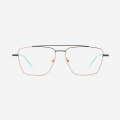 Classic Square Metal Women's Optical Frames