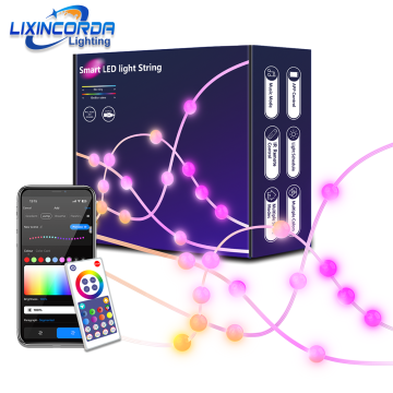Bluetooth WS2812 LED Fairy String Lights - App Controlled Christmas Lamp
