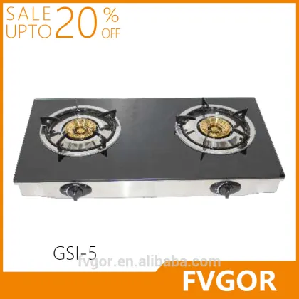 GSI-5 Gas stove Gas cooker Tempered glass