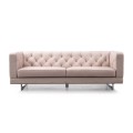 Luxuriös bequemes, getuftetes gepolstertes Sofa