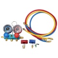 Set di calitteri del collettore in alluminio CT-536ALB Sistema di refrigerazione HVAC CONSIDITORE AUTO AC CARICAZIONE R134A R502 R410A R404 Collettore