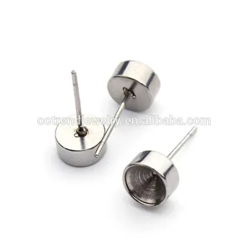 China jewelry factory direct supply Stainless steel bezels for jewelry making