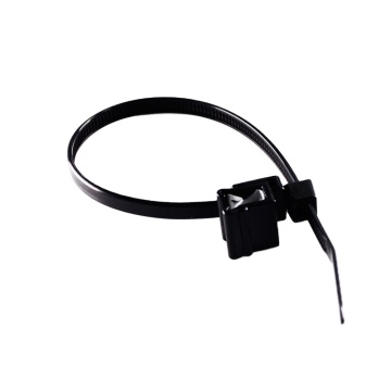 Factory Price Reusable Black Nylon Cable Ties - Removable Zip Ties for Wire Management