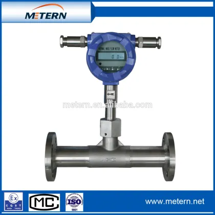 2016 Hot sales compressed air flow meter from Metern company