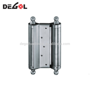 Hot sale stainless steel loaded double action door hinge with spring
