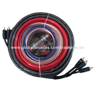 Amplificatore auto cablaggio Kit con potenza 2000W, include CCA altoparlante calibro di legare 4