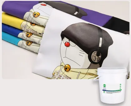 Water-based heat transfer screen printing ink