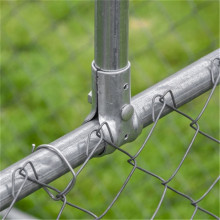 2 rail diamond vinyl fence
