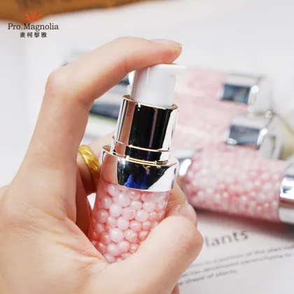 Private Label Custom Organic Pink Gold Blue Caviar Face Serum