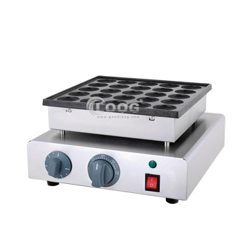 Mini Holländische Pfannkuchenmaschine - Elektrischer Pofertjes -Hersteller mit 25 Löchern
