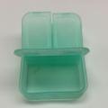 Plastic mini square pill case