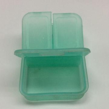 Plastic mini square pill case