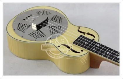 Handmade Dobro Ukulele Brass Resonator Ukulele