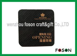 Bar Printed Rectangle CE Paper Drink Coasters For Desk Dry