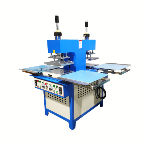 4 Station Double Head Embossing Fabric Machine