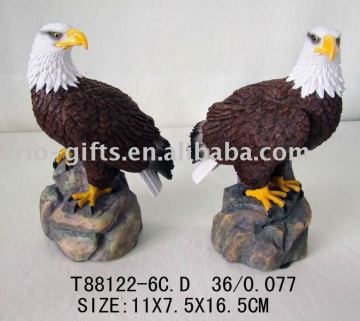 Polyresin eagle decoration