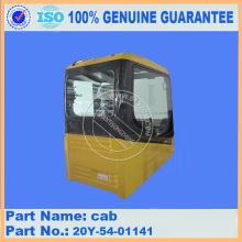 excavator parts pc200-7 cab assy 20Y-54-01141