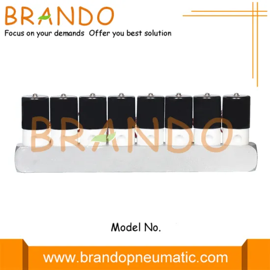 PTFE Diaphragm Isolation Solenoid Valve And Manifold 1/8''