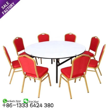 Sinoperfect Restaurant Furniture Plywood Top Folding Table with Chair