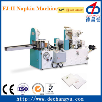 2 colors paper napkin printing and folding machine