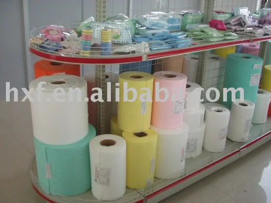 nonwoven cleaning wipe