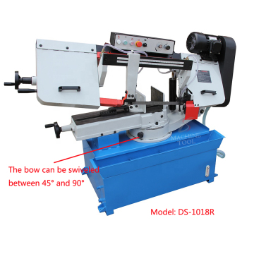CE Standard 10 Inch Rotary Head Belt Band Saw Machine BS-1018R