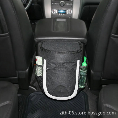 Wholesale Custom Black Waterproof Car Trash Can with Lid