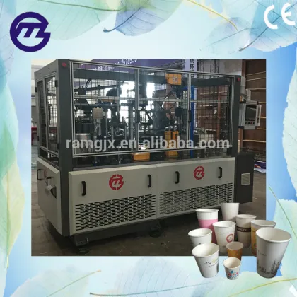 High Speed Machine To Make Disposable Paper Cuppaper Tea Cup Making Machine